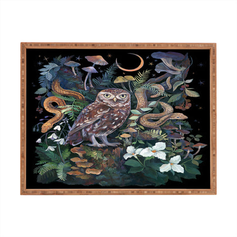 Clara McAllister Snakes and Owl Rectangular Tray