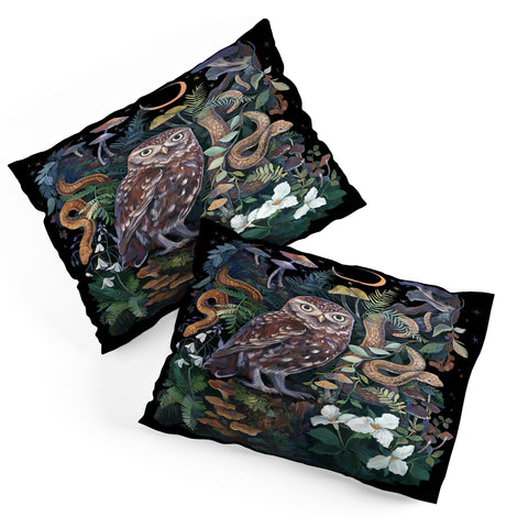 Clara McAllister Snakes and Owl Pillow Shams
