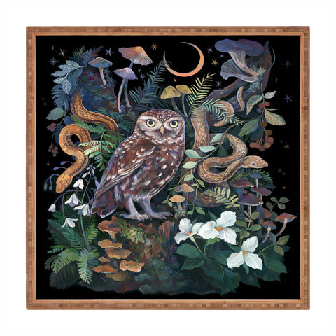Clara McAllister Snakes and Owl Square Tray
