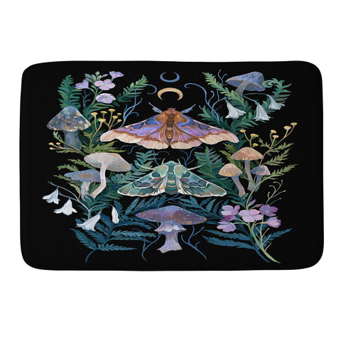 Clara McAllister Sphinx Moth Memory Foam Bath Mat