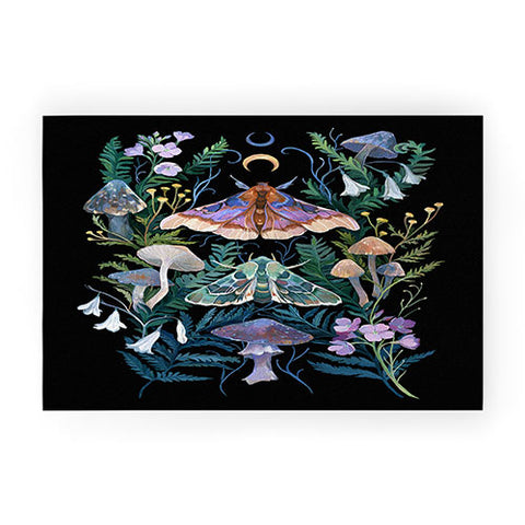 Clara McAllister Sphinx Moth Welcome Mat