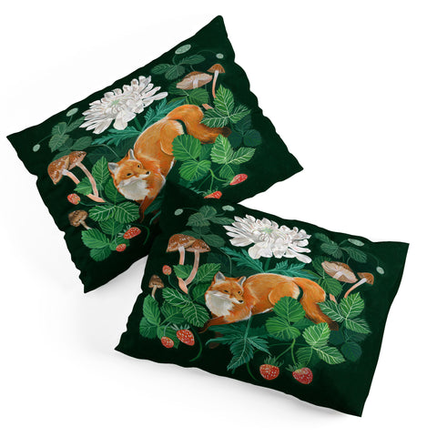 Clara McAllister Strawberry Fox Pillow Shams