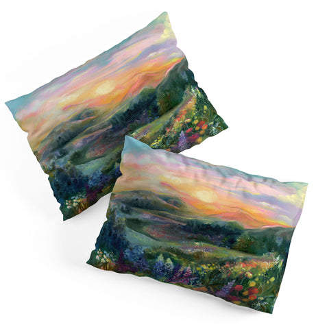 Clara McAllister Sunset Landscape Pillow Shams