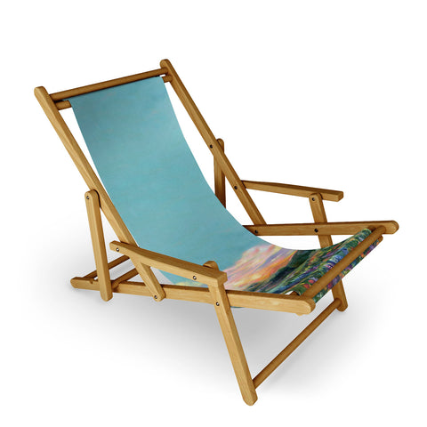 Clara McAllister Sunset Landscape Sling Chair