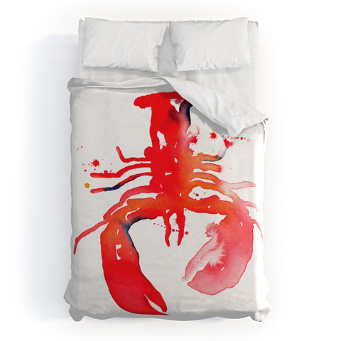 CMYKaren Lobster Duvet Cover