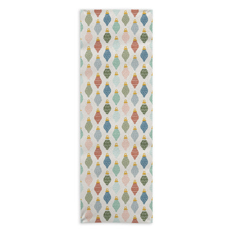 CoastL Studio Boho Ornaments Multicolor Yoga Towel