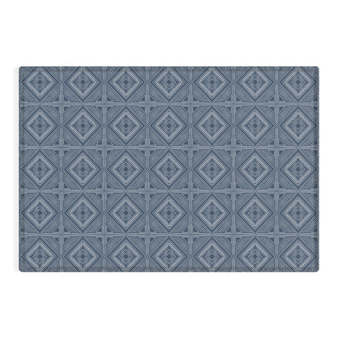 CoastL Studio Boho Tiles Atlantic Blue Outdoor Rug