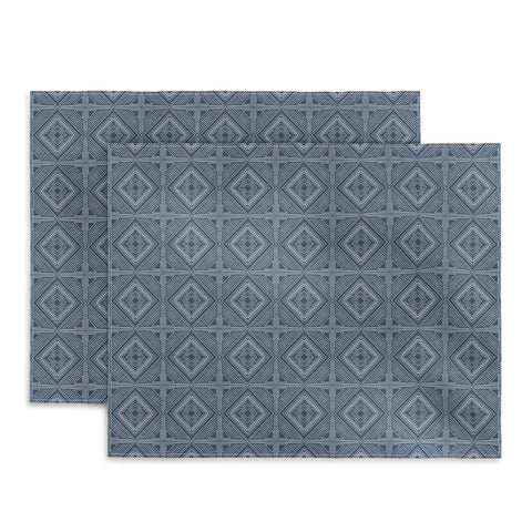 CoastL Studio Boho Tiles Atlantic Blue Placemat