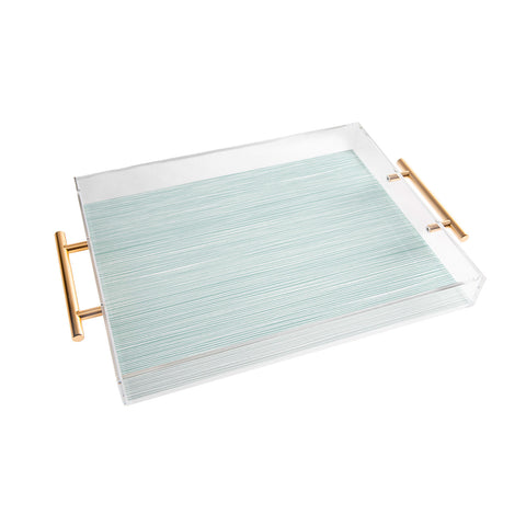 CoastL Studio Ocean Tide Sea Foam Acrylic Tray