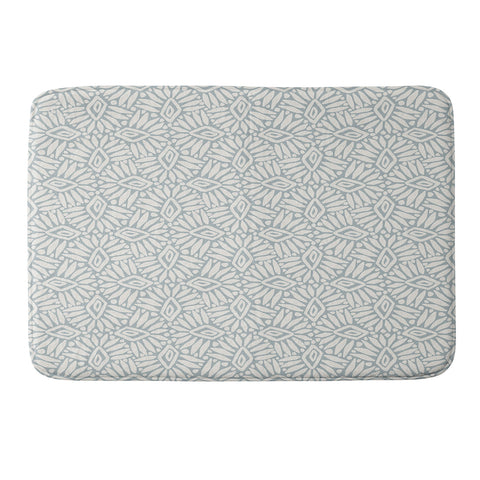 CoastL Studio Palm Ogee Memory Foam Bath Mat