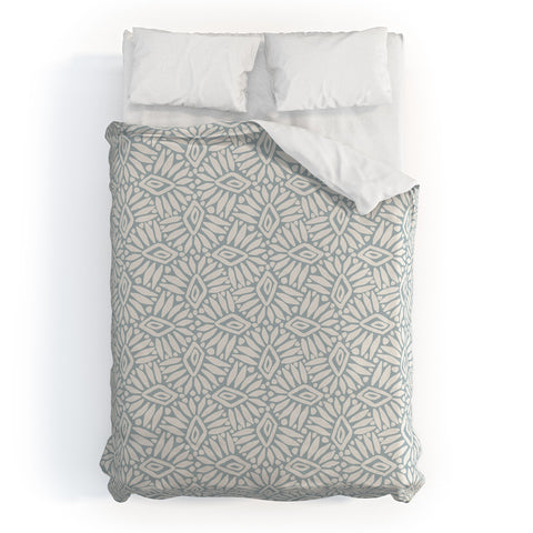 CoastL Studio Palm Ogee Duvet Cover