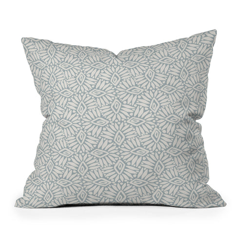 CoastL Studio Palm Ogee Throw Pillow