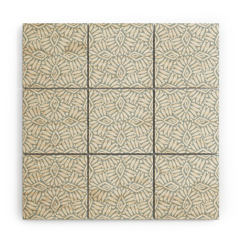CoastL Studio Palm Ogee Wood Wall Mural