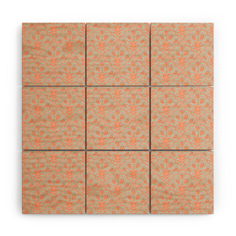 CoastL Studio Palm Scallop Wood Wall Mural