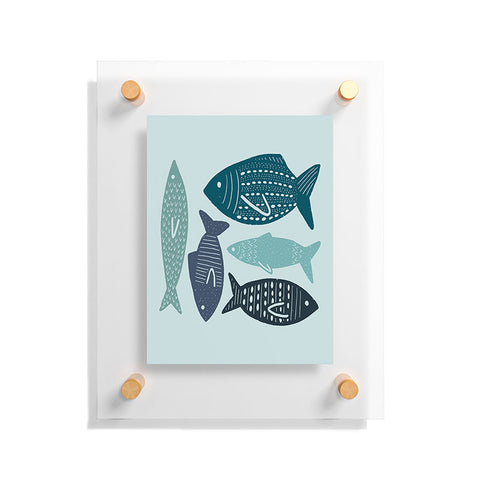 CoastL Studio Reef Fish Floating Acrylic Print
