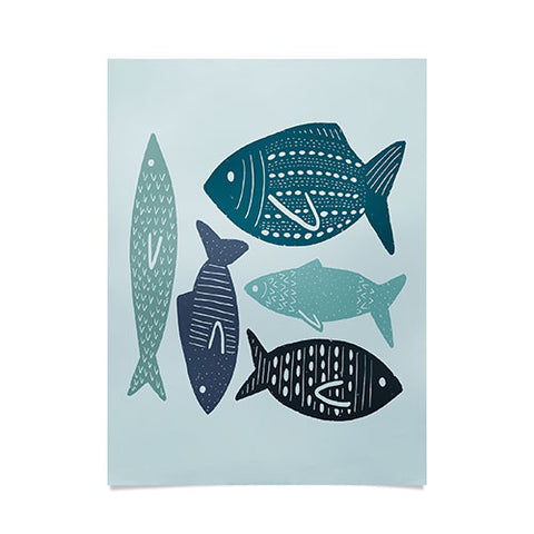 CoastL Studio Reef Fish Poster