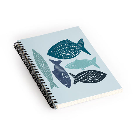 CoastL Studio Reef Fish Spiral Notebook