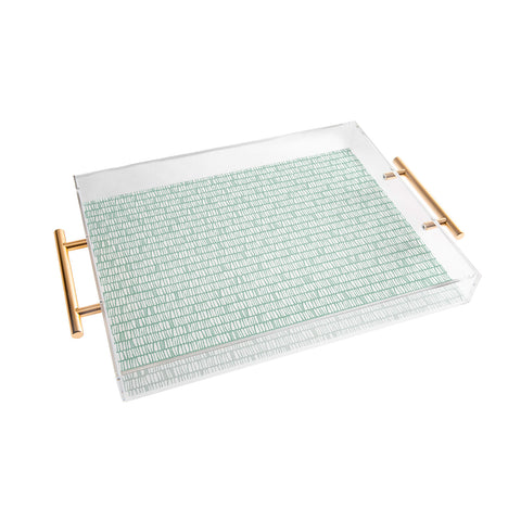 CoastL Studio Sandbreak Cool Mint Acrylic Tray