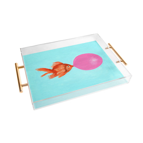 Coco de Paris A bubblegum goldfish Acrylic Tray