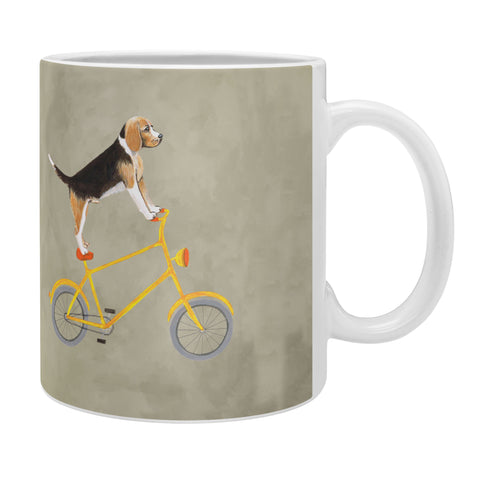 Coco de Paris Beagle on bicycle Coffee Mug
