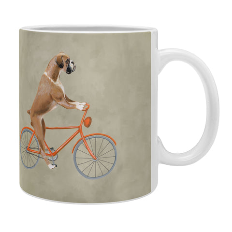 Coco de Paris Boxer on bicycle Coffee Mug