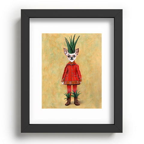 Coco de Paris Chihuahua Cactus Recessed Framing Rectangle