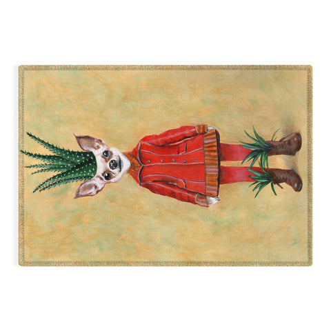 Coco de Paris Chihuahua Cactus Outdoor Rug