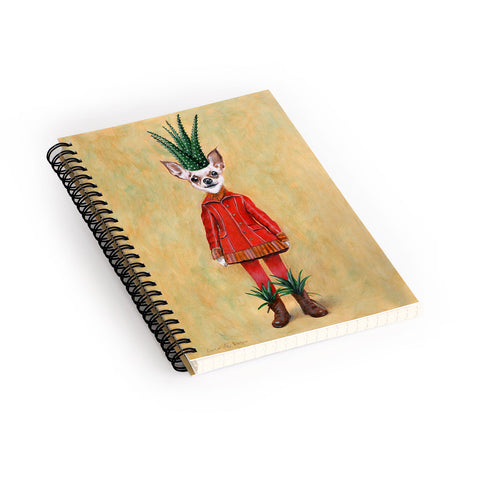 Coco de Paris Chihuahua Cactus Spiral Notebook