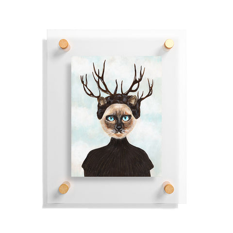 Coco de Paris Deer Cat Floating Acrylic Print