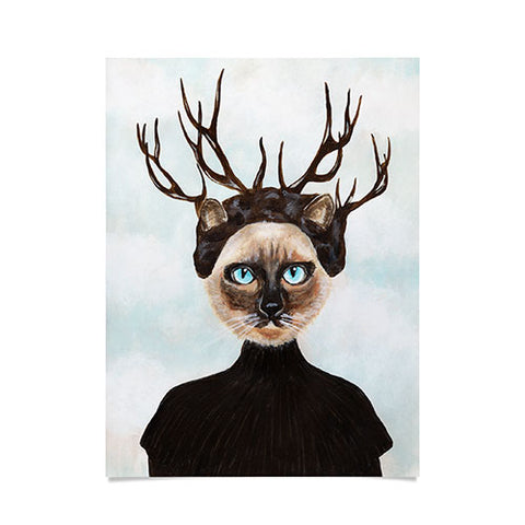 Coco de Paris Deer Cat Poster