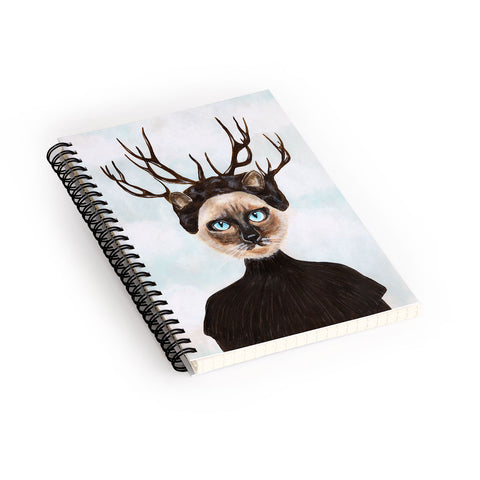 Coco de Paris Deer Cat Spiral Notebook