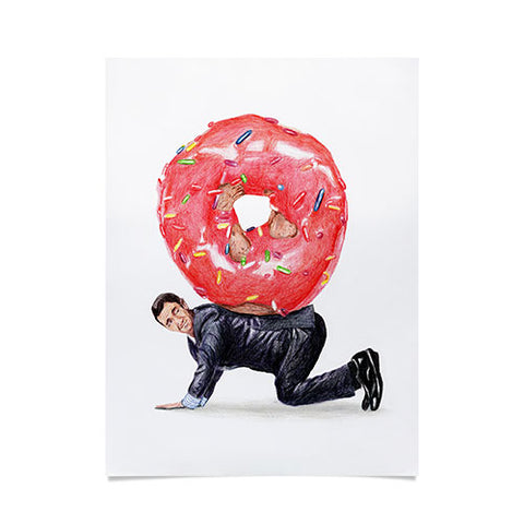 Coco de Paris Donut Man Poster
