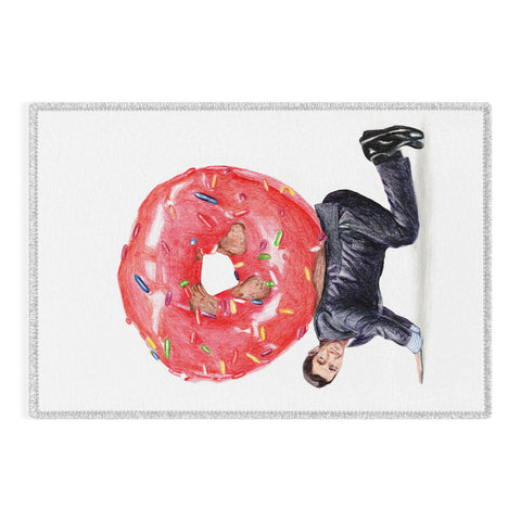Coco de Paris Donut Man Outdoor Rug