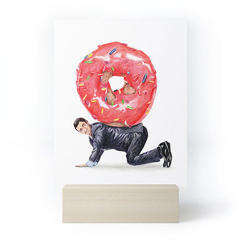 Coco de Paris Donut Man Mini Art Print
