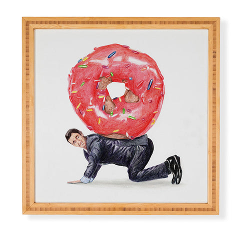 Coco de Paris Donut Man Framed Wall Art
