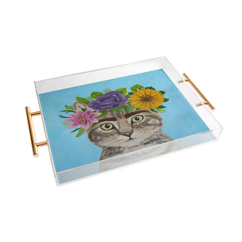 Coco de Paris Frida Kahlo Cat Acrylic Tray