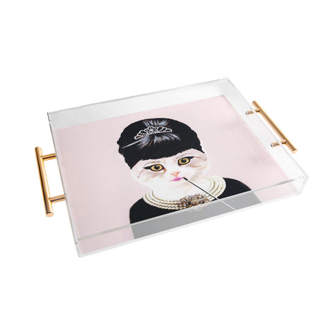 Coco de Paris Hepburn Cat Acrylic Tray