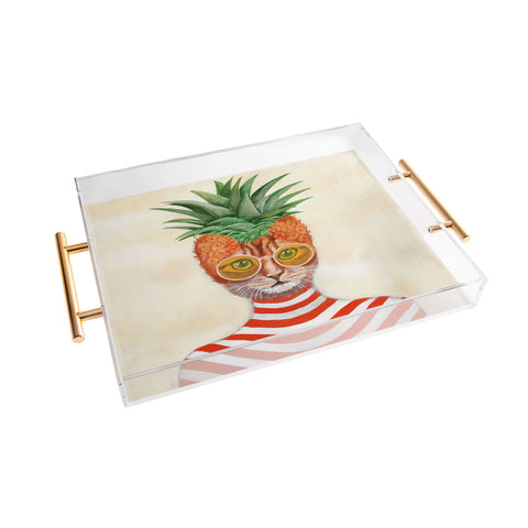 Coco de Paris Pineapple Cat Acrylic Tray