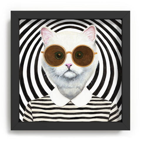 Coco de Paris Stripy Cat Recessed Framing Square