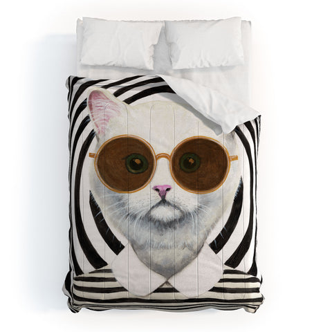 Coco de Paris Stripy Cat Comforter