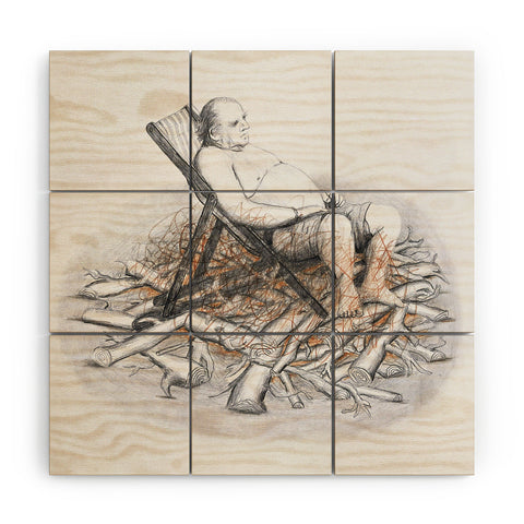 Coco de Paris Why was I born Wood Wall Mural