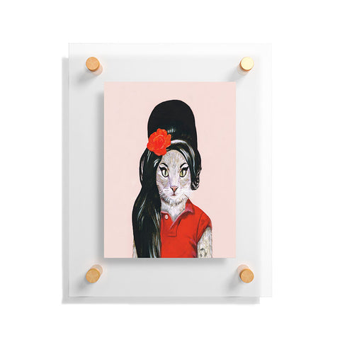 Coco de Paris Winehouse Cat Floating Acrylic Print