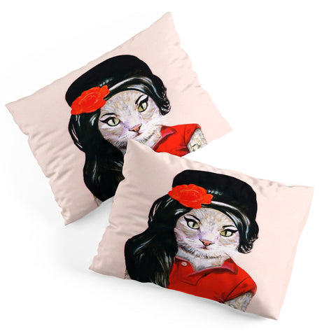 Coco de Paris Winehouse Cat Pillow Shams