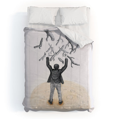 Coco de Paris Wood in the sky Comforter