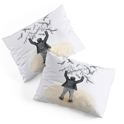 Coco de Paris Wood in the sky Pillow Shams