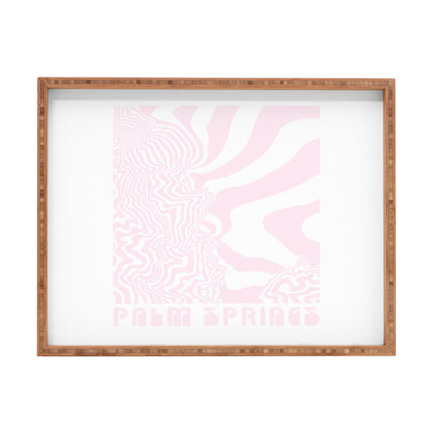Coco Stardust Palm Springs Topogroovy Rectangular Tray