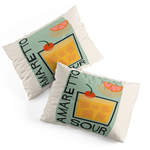 Cocoon Design Colorful Mid Century Modern Cocktail Pillow Shams