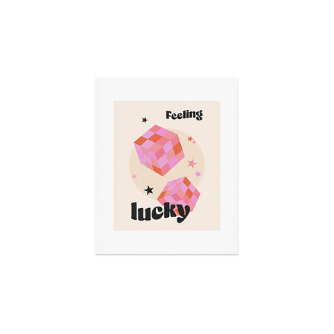 Cocoon Design Feeling Lucky Funky Groovy Art Print