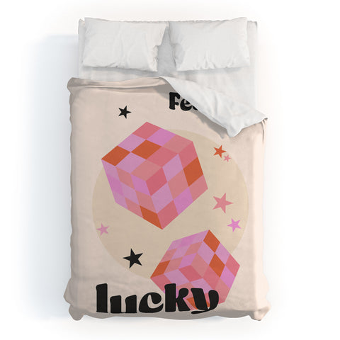 Cocoon Design Feeling Lucky Funky Groovy Duvet Cover