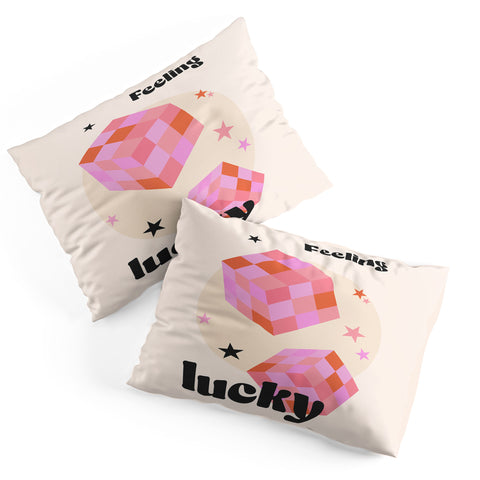Cocoon Design Feeling Lucky Funky Groovy Pillow Shams